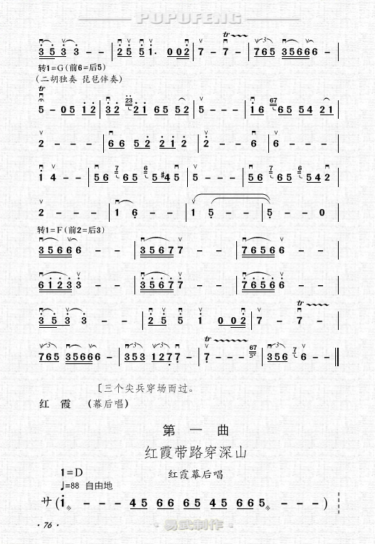 斜阳幕简谱_费玉清烟雨斜阳简谱(2)